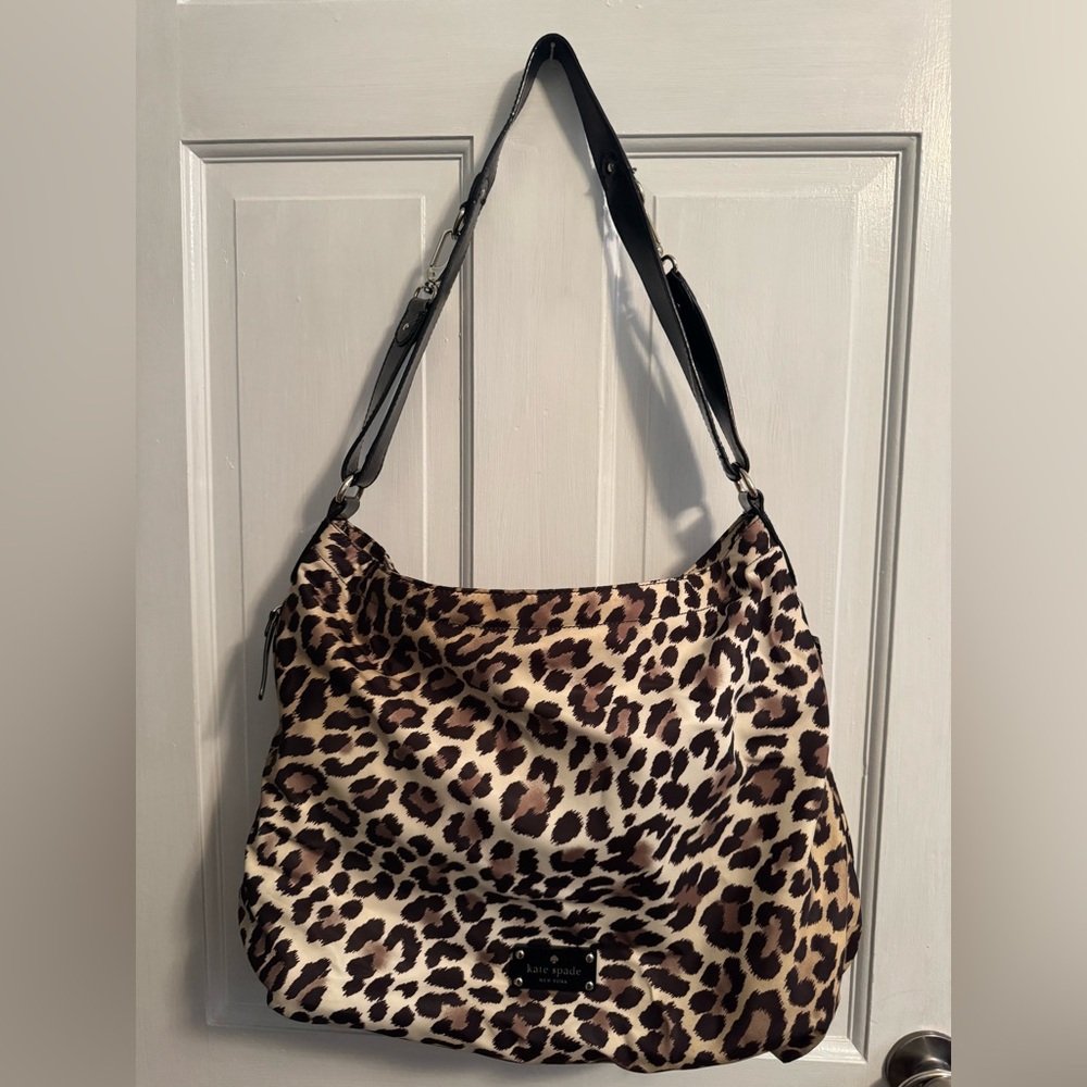 Kate Spade Leopard Diaper Bag